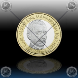 5 EVRO FINSKA 2017 "Presidents of Finland – C.G.E. Mannerheim" UNC